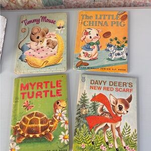 Vintage Children's Book Set